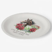 Elegant Derby Party Papieren Bordje (Gekanteld)