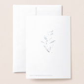 elegant design and timeless typograph folie kaarten (Met envelop)