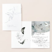 elegant design and timeless typograph folie kaarten (Display)