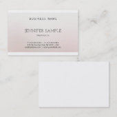 Elegant design Creative Color Harmony Luxe Visitekaartje (Voorkant / Achterkant)