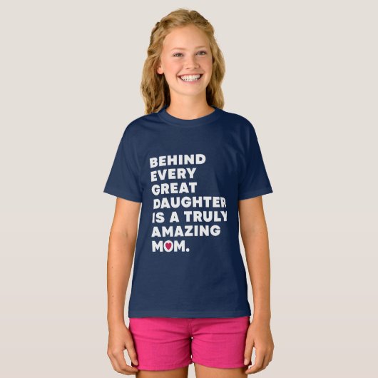 Elegant Design Expression-tekst voor Moederdag T-shirt (Voorkant volledig)