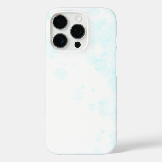 Elegant design in Light Blue en White Case-Mate iPhone Case (Achterkant)