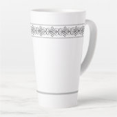 Elegant design latte mok (Rechterhoek)