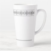Elegant design latte mok (Rechts)