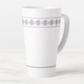 Elegant design latte mok (Rechterhoek)