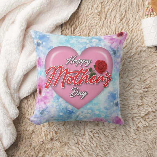 Elegant Design Minimalist Editable voor moederdago Kussen (Deken)