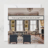 Elegant design: "Minimalistische liefde" Notitiekaartje (Voorkant)