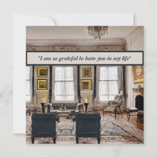 Elegant design: "Minimalistische liefde" Notitiekaartje