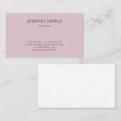 Elegant design stijlvolle, moderne vormgeving visitekaartje (Voorkant / Achterkant)