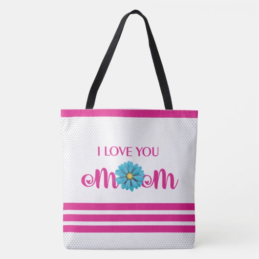 Elegant design Tekst Beste mama ooit voor Moederda Tote Bag (Voorkant)