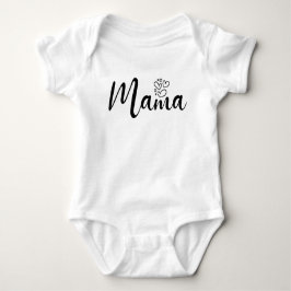 Elegant design Text mama Typografie Romper