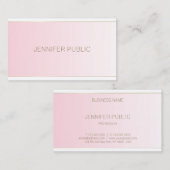 Elegant design Trendy Moderne Sjabloon Luxurie Visitekaartje (Voorkant / Achterkant)