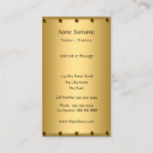Elegant design Visitekaartje (Achterkant)