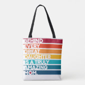 Elegant design voor de dag van de muis tote bag (Achterkant)