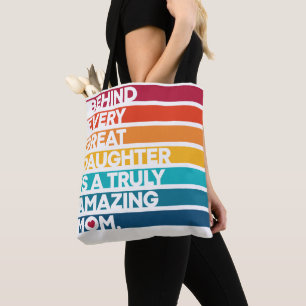 Elegant design voor de dag van de muis tote bag