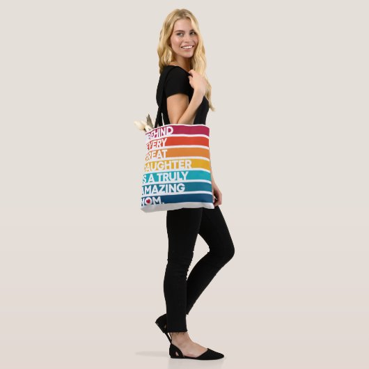 Elegant design voor de dag van de muis tote bag (Op model)