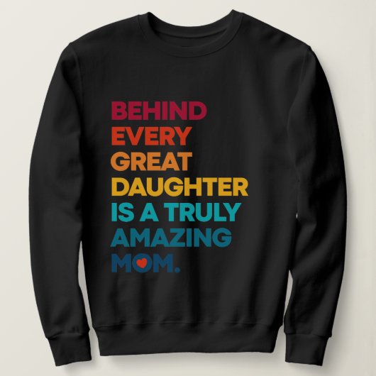 Elegant design voor moms-day Sweatshirt (Design voorkant)