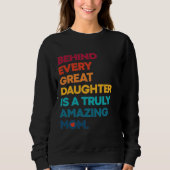 Elegant design voor moms-day Sweatshirt (Voorkant)