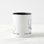 Elegant designed cushion Mug Mok (Midden)