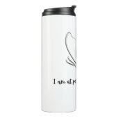 Elegant designed Glass Thermosbeker (Gedraaid links)