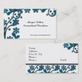 Elegant Designer Business & Profile Card Sjablonen Visitekaartje (Voorkant / Achterkant)