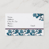 Elegant Designer Business & Profile Card Sjablonen Visitekaartje (Achterkant)