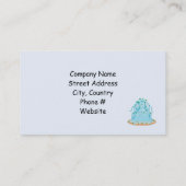 Elegant Designer Cake Visitekaartje (Achterkant)