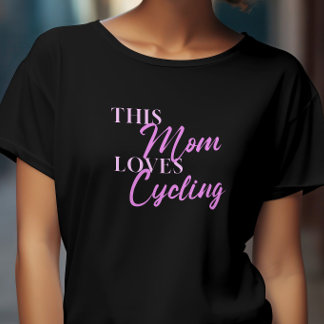 Elegant Deze moeder houdt van fietsen voor moeder  T-shirt