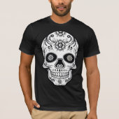 Elegant Dia de los Muertos Skull | Shirt (Voorkant)
