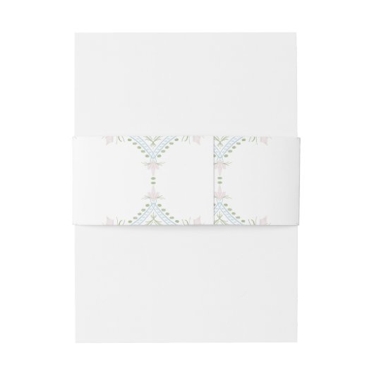 Elegant Diamant Bruiloft Uitnodigingen Wikkel (Achterkant Voorbeeld)