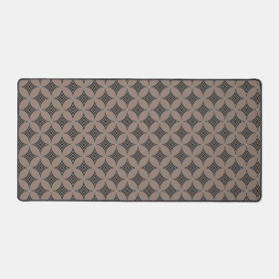Elegant diamanten geometrisch patroon op Lucky Bei Bureaumat