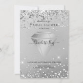 Elegant Diamond Einladung Kaart (Voorkant)