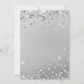 Elegant Diamond Einladung Kaart (Achterkant)