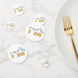 Elegant Diamond Gold-ontwerp Confetti