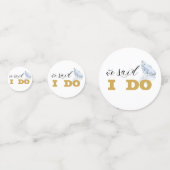 Elegant Diamond Gold-ontwerp Confetti (Voorkanten)