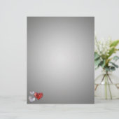 Elegant Diamond Hearts (Staand voorkant)