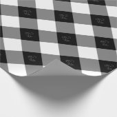 Elegant Diamond Pattern Cadeaupapier (Hoek)