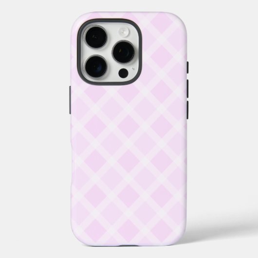 Elegant Diamond Pattern Case-Mate iPhone Case (Achterkant)