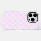 Elegant Diamond Pattern Case-Mate iPhone Case (Achterkant (horizontaal))
