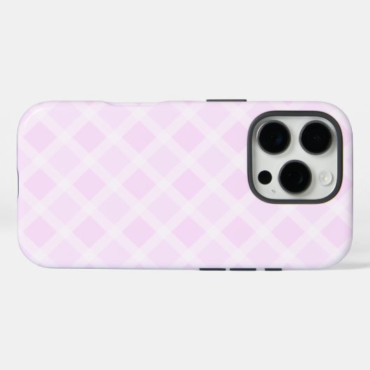 Elegant Diamond Pattern Case-Mate iPhone Case (Achterkant (horizontaal))