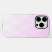 Elegant Diamond Pattern in Pink Ombre Case-Mate iPhone Case (Achterkant (horizontaal))