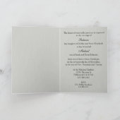 Elegant Diamond Thmed Wedding Invitations (Binnen)
