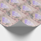 Elegant Diamond Wedding Jubileum Gift Cadeaupapier (Hoek)