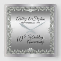 Elegant Diamonds 10th Wedding Jubileum