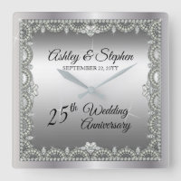Elegant Diamonds 25th Wedding Jubileum