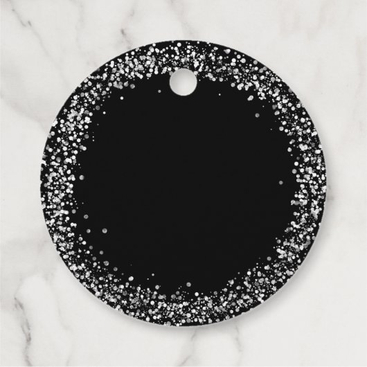 Elegant Diamonds 50e Verjaardag Bedankt Label (Achterkant)