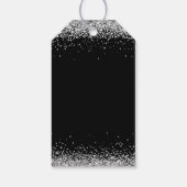 Elegant Diamonds 90th Birthday Party Thank you Cadeaulabel (Achterkant)