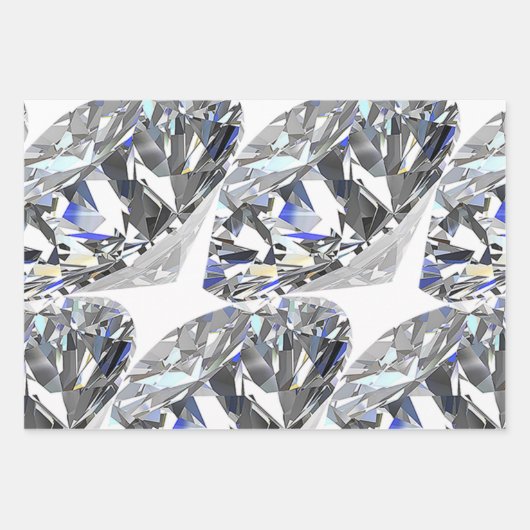 Elegant Diamonds Inpakpapier Vel (Voorkant 3)