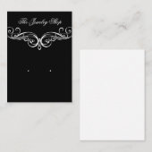 Elegant die juwelenkaarten verdient visitekaartje (Voorkant / Achterkant)