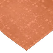 Elegant diep oranje damastpatroon tafelkleed (Gekanteld)